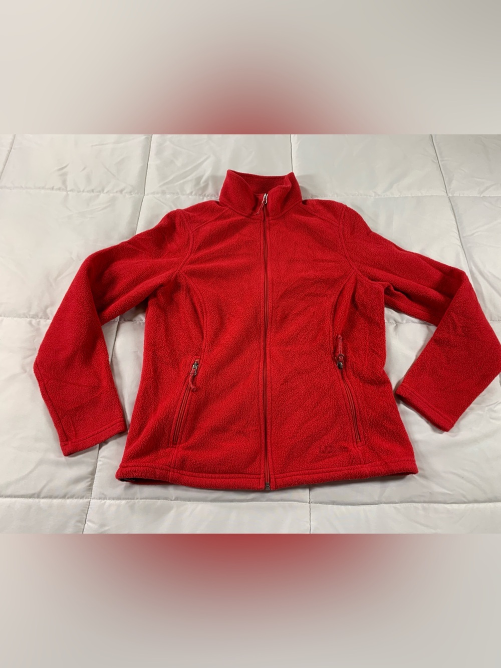 Pre loved L.L. BEAN zip up sweater womens size S